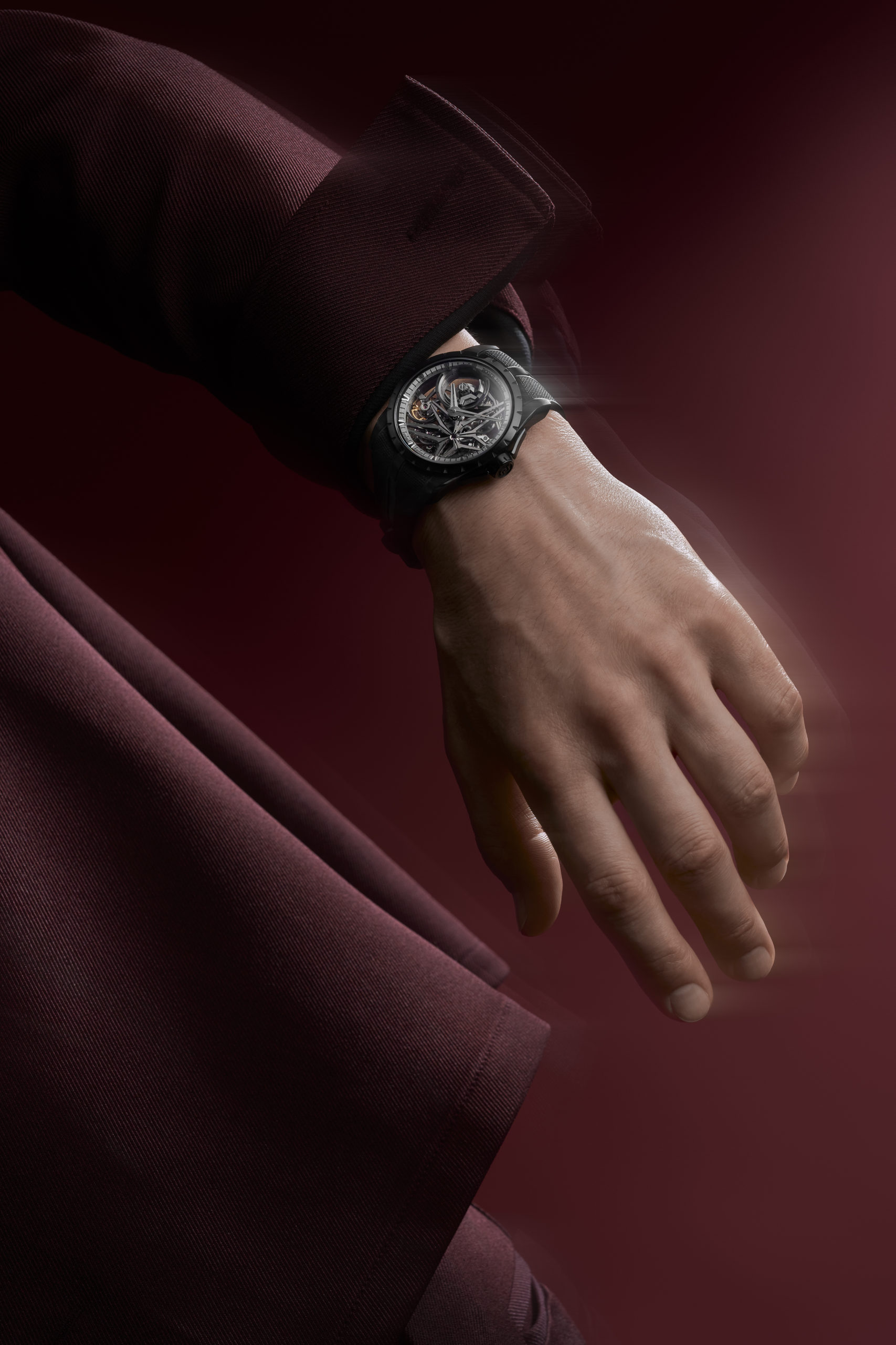 BRUNO TYZIO Hand detail Roger Dubuis