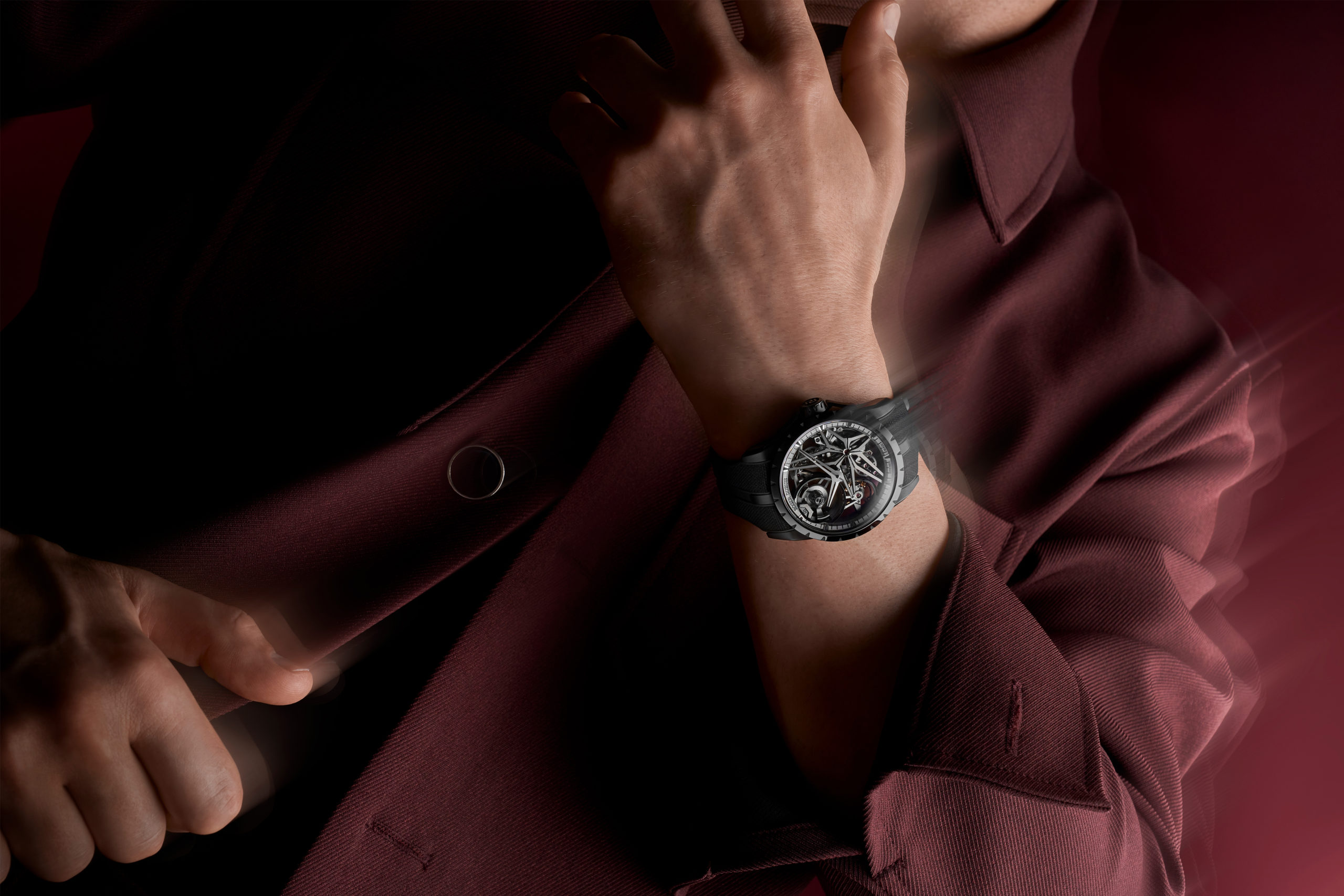 BRUNO TYZIO Hand detail Roger Dubuis