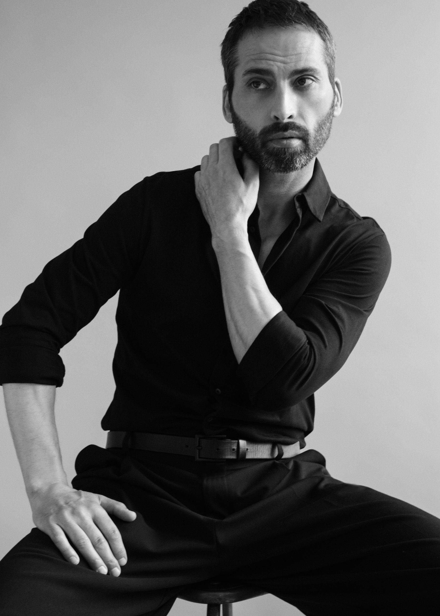 Bruno TYZIO Mannequin Homme model detail actor fashion