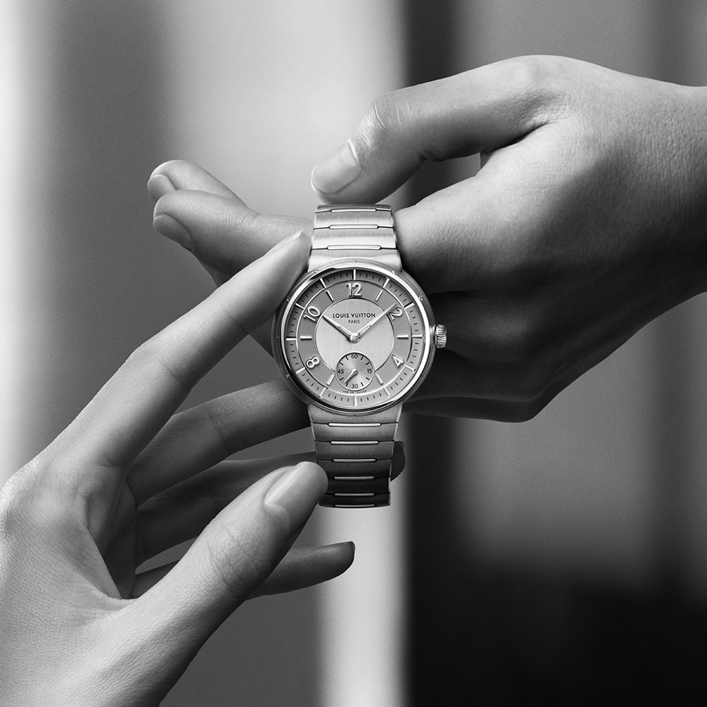 Louis Vuitton hands model Bruno Tyzio