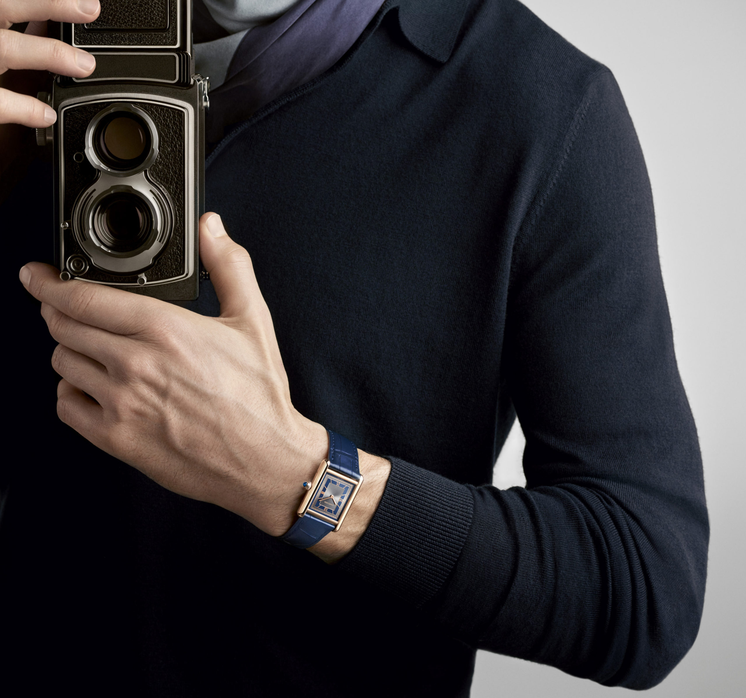 Hand detail Cartier Bruno Tyzio